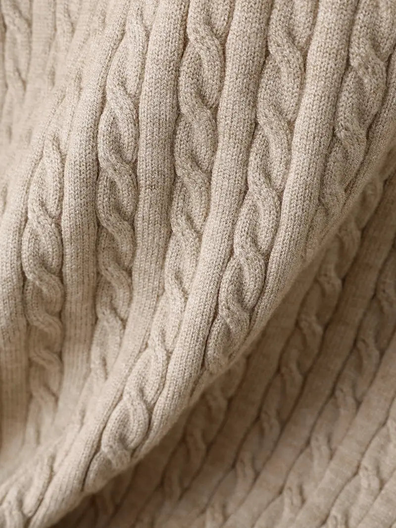 Strickpullover - Beige